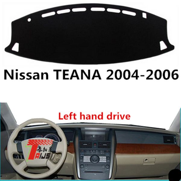 

taijs left hand drive car dashboard cover for teana 2004-2006 polyster fibre anti cracking car dashboard mat for teana