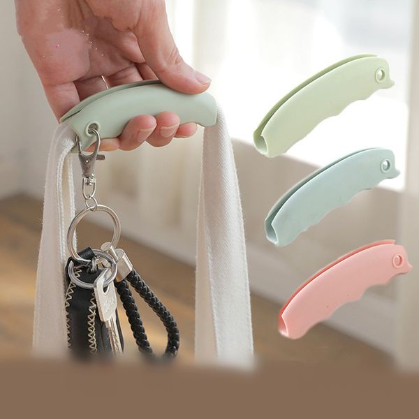 

3шт портативный пластиковый мешок lifter защита палец силиконовые кухонные принадлежности портативный подъемный инструмент трудосберегающая