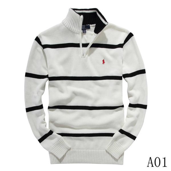 

new men's women's luxury sweater knit brand cotton sweater designers pullover 2020 19, White;black