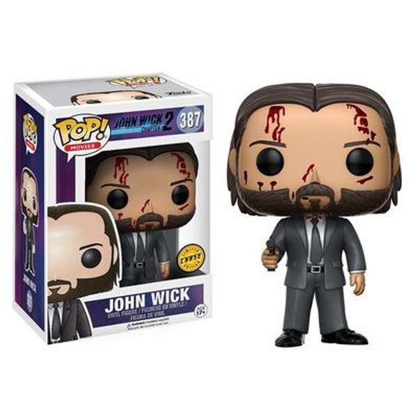 

funko pop новое поступление john wick 387 глава виниловые аниме фигурки лицо с красной коллекцией модель игрушки с новым подарком