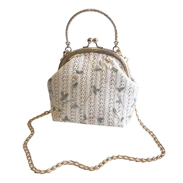 

fashion ladies braided chain shells wild shoulder bag candy color women's messenger bag ladies crossbody bags h30603