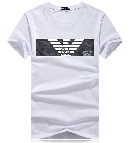 

19ss европа париж мода большой сломанный отверстие бренд мужской одежды женщины мужчины футболки мужская одежда 100% хлопок печати письмо с, White