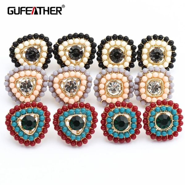 

gufeather m489,jewelry accessories,handmade,diy earrings,bead accessories,jewelry findings,stud earring,jewelry making,10pcs/lot, Blue;slivery