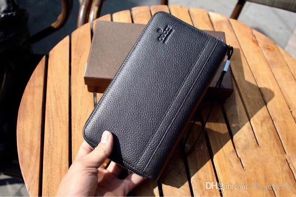 

popular fashion brand v23326 v23325 wallet handbag leather cowhide for men design business casual lovers gift luxury bag with box