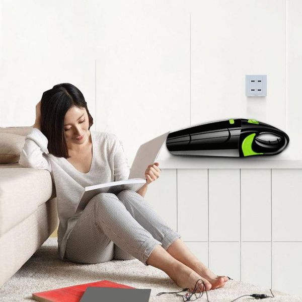 

portable 120w car vacuum cleaner handheld wireless mini vacuum cleaner super suction