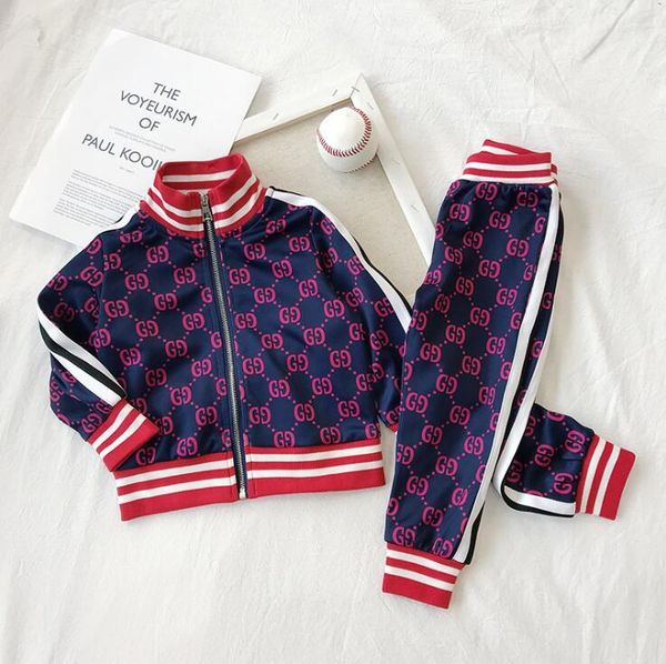 

2020 Детская Одежда для Детей Спортивный Костюм Весна Осень Набор Vetement Гаркон Кардиган Детская Куртка + брюки Одежда Для Малышей Бесплатно Shipping90-130