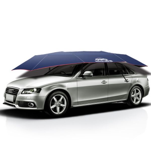 

4.2m/4.6m semi-automatic outdoor car vehicle tent umbrella sunshade roof cover anti-uv kit car umbrella sun shade