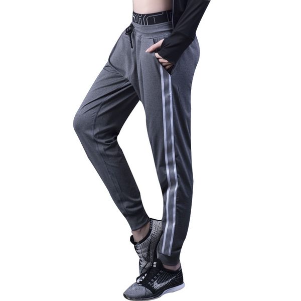 

womens srts gner pans yga lens tusr f taig mie letr prited pants running fitess tights pants, Black;blue
