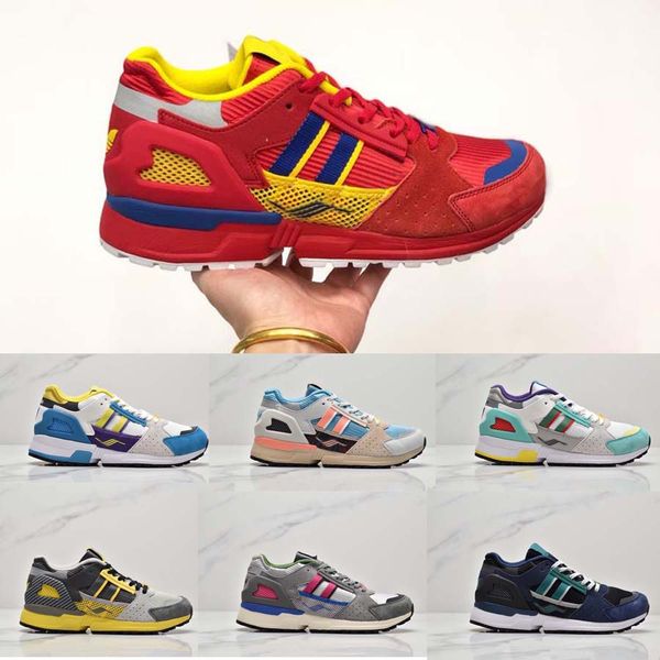 

2019 new zx10000 c running shoes for men women sneakers original zx10000 nite jogger size 36- 45