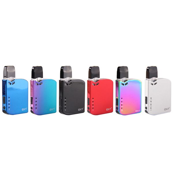 

Authentic ECT Robin Kit Preheat variable voltage pod device e cigarette 420mah battery 0.5ml cartridges DHL Free