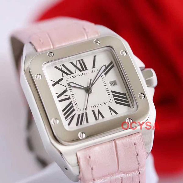 

кожаный ремешок мода роскошные мужские кварцевые женщины движение леди пара мужчин дизайнер алмаз тег часы наручные часы часы человек montre, Slivery;brown