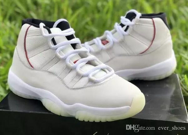 

2019 low wmns pink 11 prom night basketball shoes 11s space jam bred concord gym red real carbon fiber xi sports shoes with box