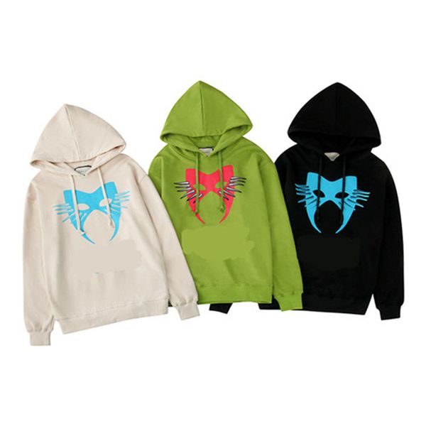 

new fashion hoodie men women sport sweatshirt cotton blend thick designer hoodie pullover long sleeve streetwear, Black