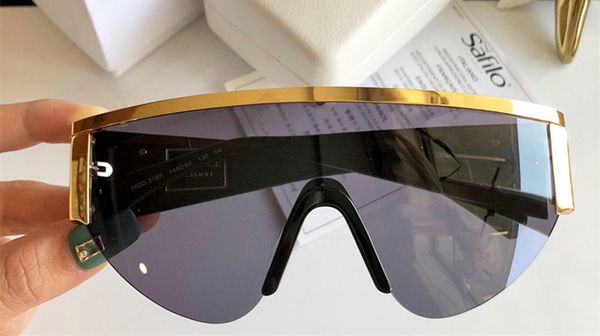

2197 ungla e frame connection len uv400 men women brand de igner coating mirrorr len teampunk ummer tyle comw with ca e