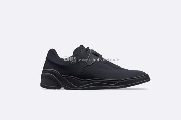 

b17 sneaker black canvas and black calfskin luxury canvas runner shoe casual shoes runners outdoor hiking shoes with box