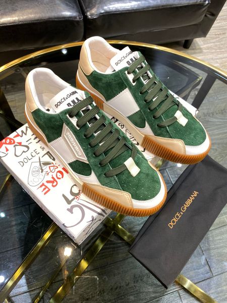 

new style luxury high-end men's casual sports shoes fashion design brand platform men's shoes wild style size: 38-44 qwe, Black