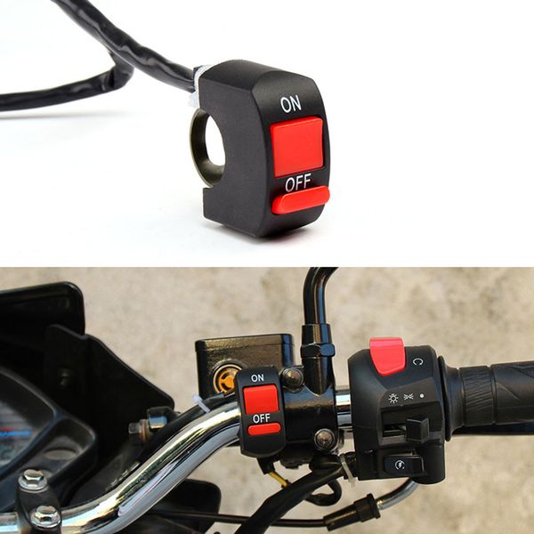 

22mm universal motorcycle handlebar flameout switch on off button for yamaha xt1200z super tenere tx125 adventure xp 530 500