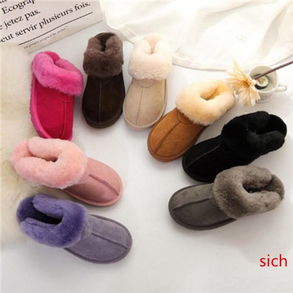 

women boots australia style winter indoor slippers 100% warm home shoes snow boots brand ivg size us3-14