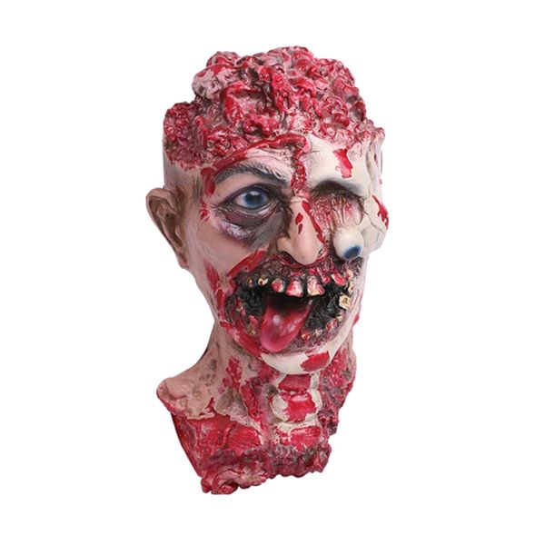 

zombie mask halloween horror latex scared ghost head mask cosplay party 1pc
