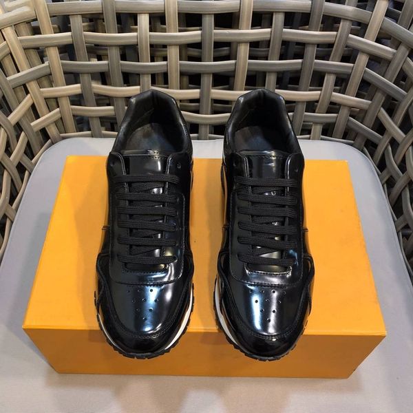 

2019 platform shoes new designer men's and women's sports shoes black genuine leather casual shoes delivery