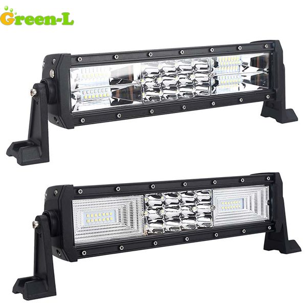 

green-l 14 inch 22inch 120w 192w led work light bar spotlight flood lamps for car off road 4x4 auto led bars 4x4 offroad