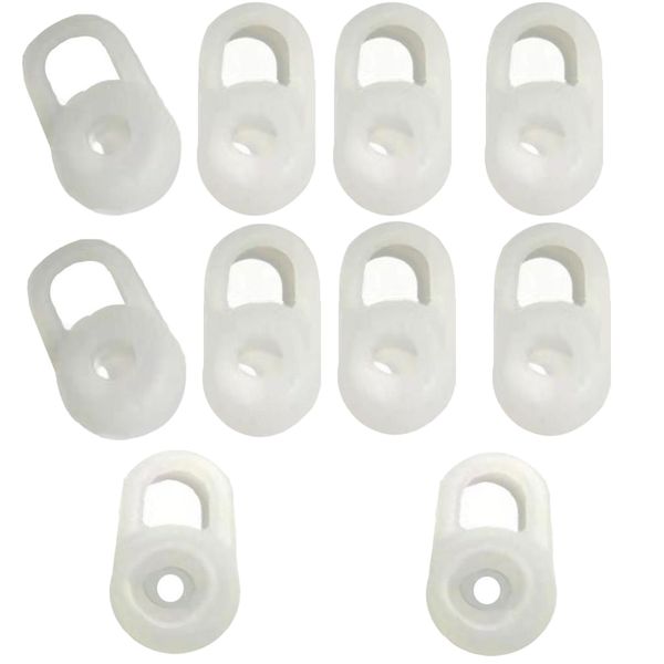 

10 pieces earphone silicone earbuds for headset horn diameter of 7-12mm