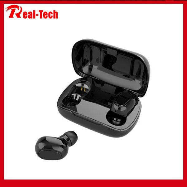 

tws noise canceling earbuds 5.0 headset sport wireless headphones with charging box, bluetooth headset tws true wireless earbuds