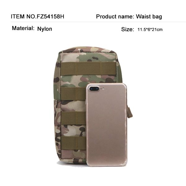 

tactical molle purse pouch utility hunting outdoor belt for bag waist packs pack pouch bag portable accessory belt kespf
