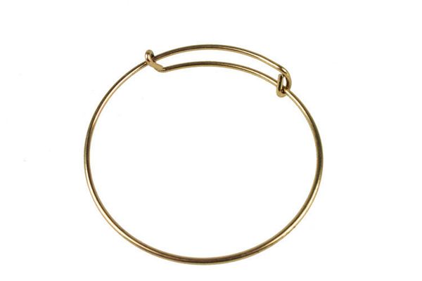 

wholesale-e luxury designer fashion simple popular vintage gold silver adjustable bangle bracelet for woman girls, Black