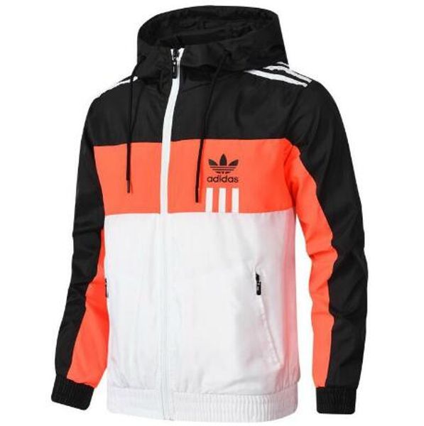 

случайные мужские куртки с 3 полосами молнии мужчины ветровка пальто открытый куртка зимняя мода марка куртка мужская одежда оптом, Black;brown