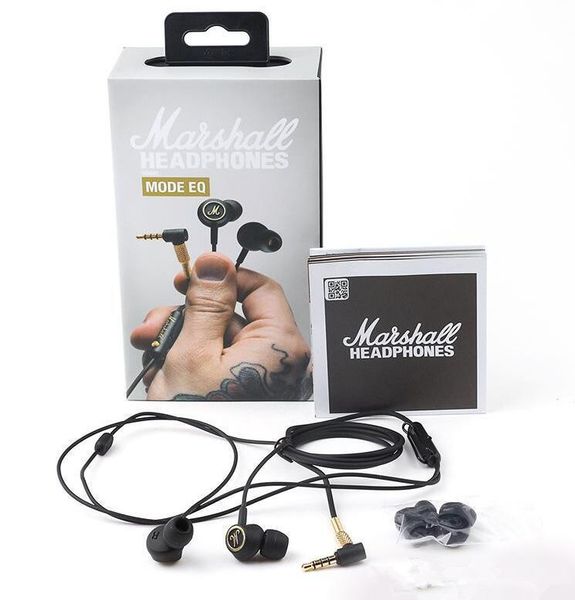 

marshall headphones mode eq in ear headset black earphones with mic hifi ear buds headphones universal for mobile phones ing