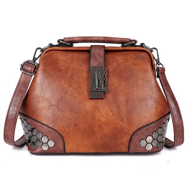 

fashion womens shoulder hand bags new arrivals ladies shoulder bag retro female leather messenger bag china online store h493
