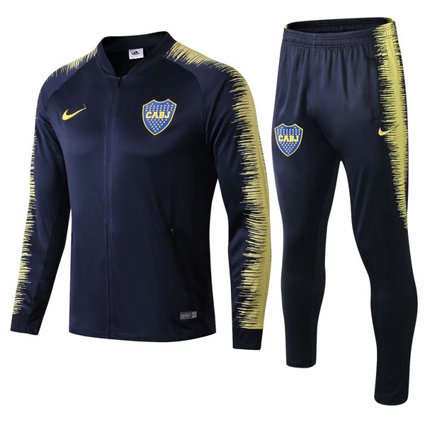

wholesale boca juniors jacket benedetto hoodie 2019/20 cabj tracksuits soccer jersey naindez pavon training suit mas football shirt, Gray;blue