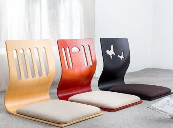 

floor seating zaisu chair asian design living room furniture japanese style tatami legless meditation chair cushion eea591-11