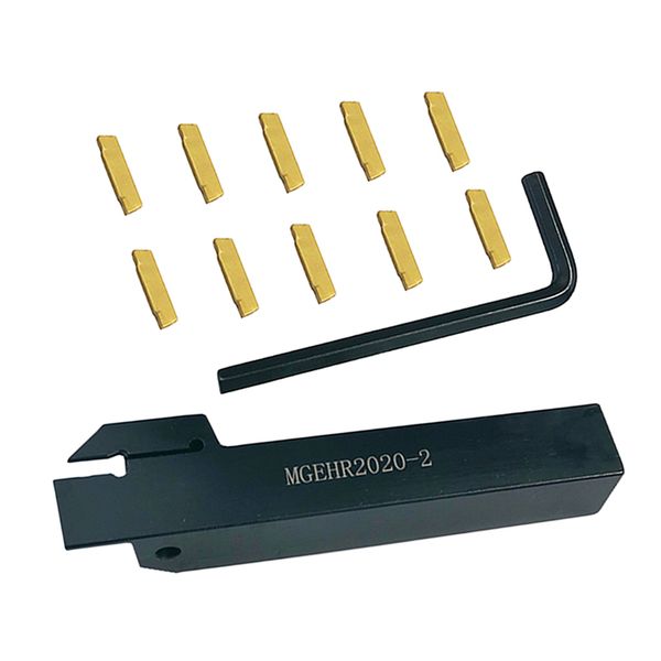 

metal mgehr2020-2 cnc lathe grooving threading turning cut-off tool holder