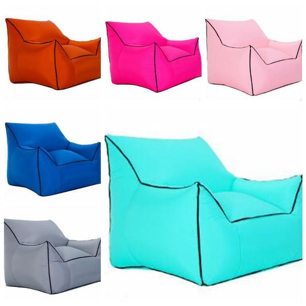 

inflatable air sleeping bags air sofa couch portable hangout lounger chair lazy inflate camping beach sleeping bed outdoor hammock b4536