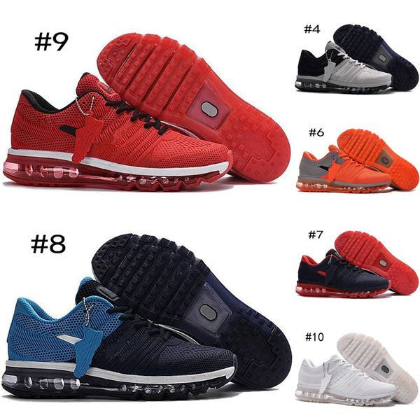 

new arrival mens shoes men sneaker maxes mens running sport shoes maxes bengal orange grey run