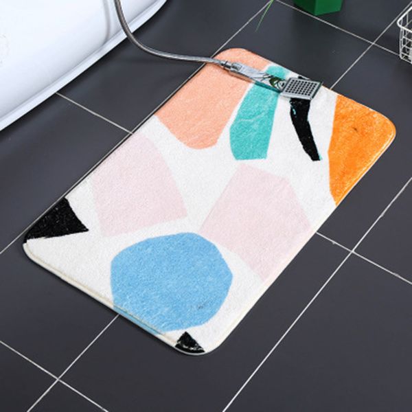 

thickened non-slip bathroom absorbent bathroom mat lambskin carpet cartoon mat door tapis salle de bain rugs