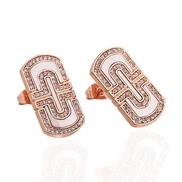 

fashion gold earrings shell designer earrings luxury designer jewelry women earrings designer earings, Silver