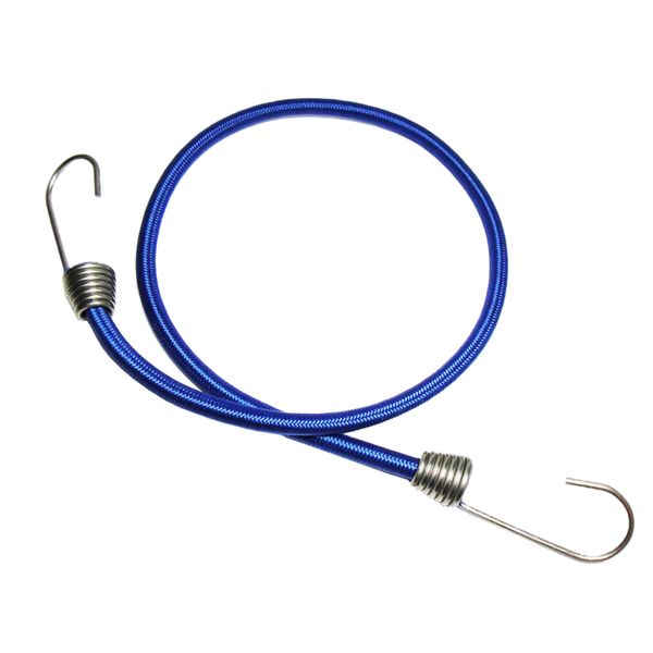 

32 inch 80cm bungee cords with hooks - heavy-duty tiedown strap - - blue