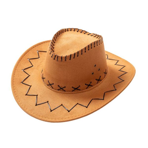 

sell children's red felt cowboy hat cosplay outdoors sun hat
