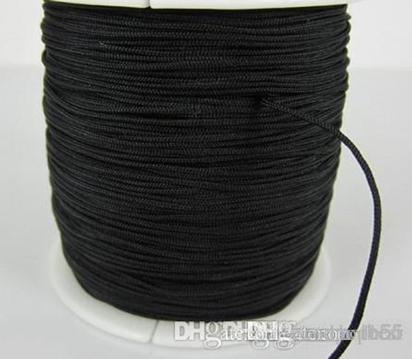 

j2425 new good 150m/160yards/lot chinese knot string nylon cord rope for crystal bracelet u32425 w62 e23, White;red