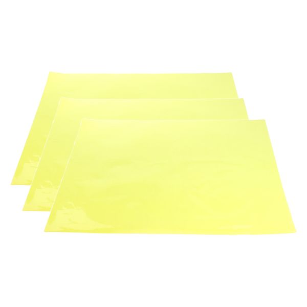 

3x color correction gel filter overlays transparency color film plastic sheets gel lighting filters yellow