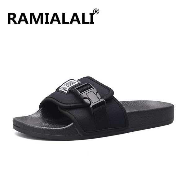 

plus size men summer slippers black indoor men slippers comfortable outdoor beach sandals shoes flat fashion casual sneakers, Blue;gray