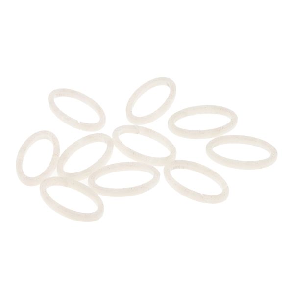 

10 piece acetate acrylic hollow oval pendant diy earring jewelry, Golden;silver