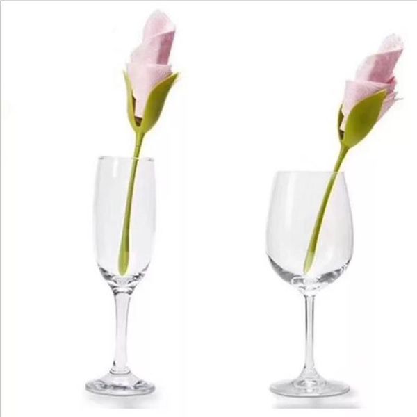 

10pcs/set plastic creative leaf paper towel flower l restaurant decoration rose flower curling tool home picnic origami flower