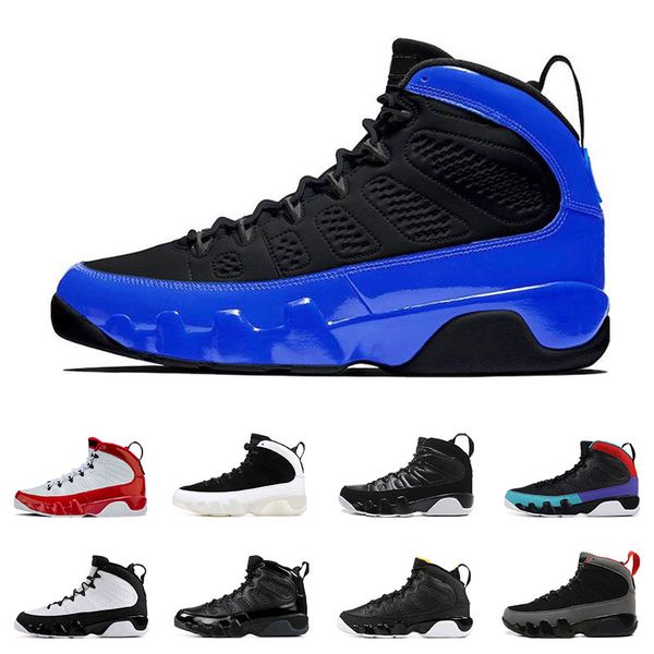 

2019 ale mens basketball shoes 9s gym red dream it do it statue racer blue sports trainers sneaker size 7-13