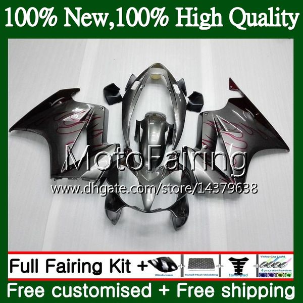 

kit silver grey for honda interceptor vfr800rr 02 03 04 05 06 07 69mf2 vfr800 rr vfr 800r 2002 2003 2004 2005 2006 2007 fairing bodywork