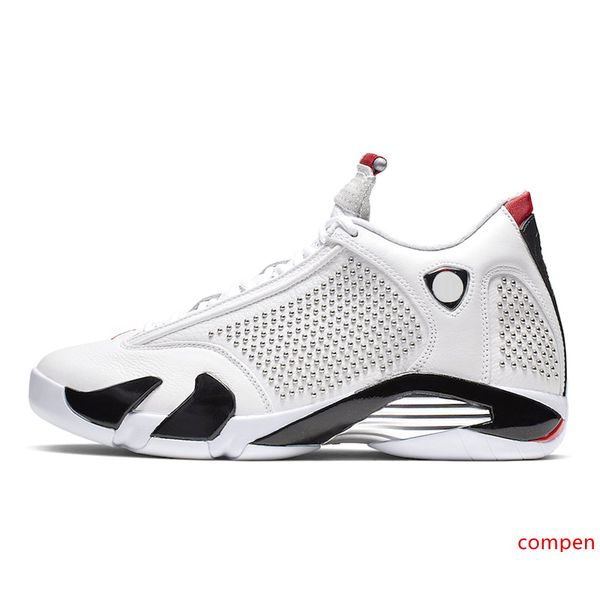 

men basketball shoes 14 14s reverse gold red candy cane last sblack toe desert sand thunder dmp suede sports sneakers 7-13