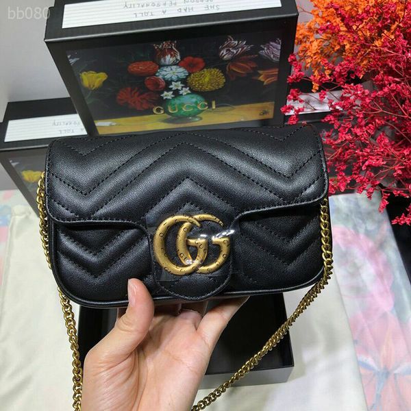 

luxury classic love v wave pattern satchel chain bags key chain real leather personalized crossbody shoulder bag purse messenger handbag